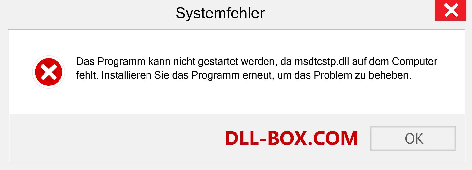 msdtcstp.dll-Datei fehlt?. Download für Windows 7, 8, 10 - Fix msdtcstp dll Missing Error unter Windows, Fotos, Bildern