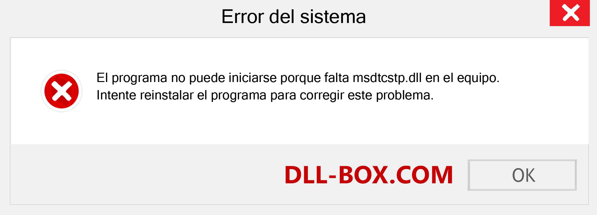 ¿Falta el archivo msdtcstp.dll ?. Descargar para Windows 7, 8, 10 - Corregir msdtcstp dll Missing Error en Windows, fotos, imágenes