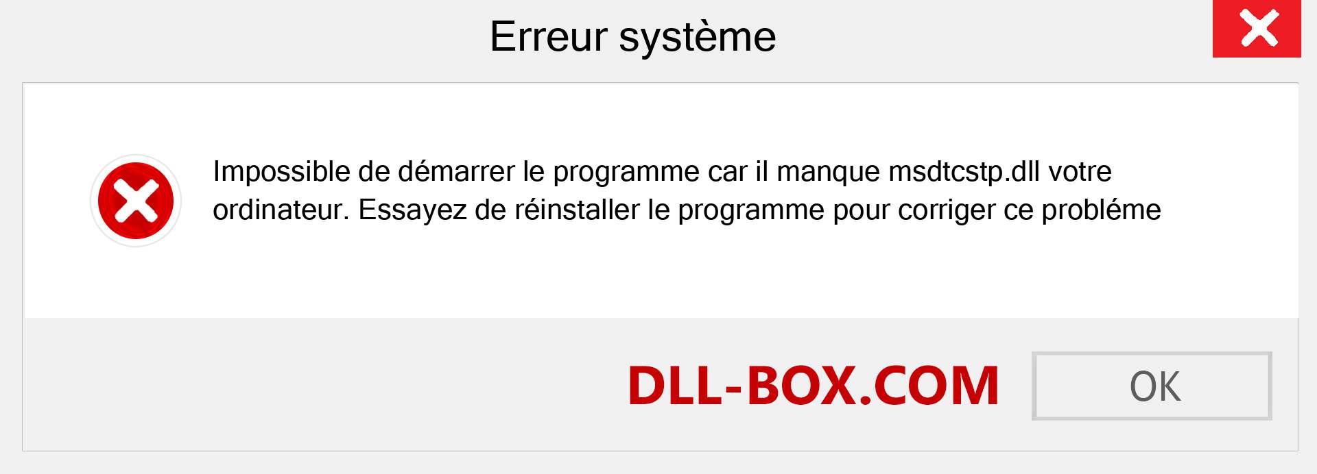 Le fichier msdtcstp.dll est manquant ?. Télécharger pour Windows 7, 8, 10 - Correction de l'erreur manquante msdtcstp dll sur Windows, photos, images